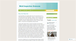 Desktop Screenshot of blog.moldinspectionsciences.com