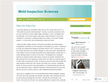 Tablet Screenshot of blog.moldinspectionsciences.com